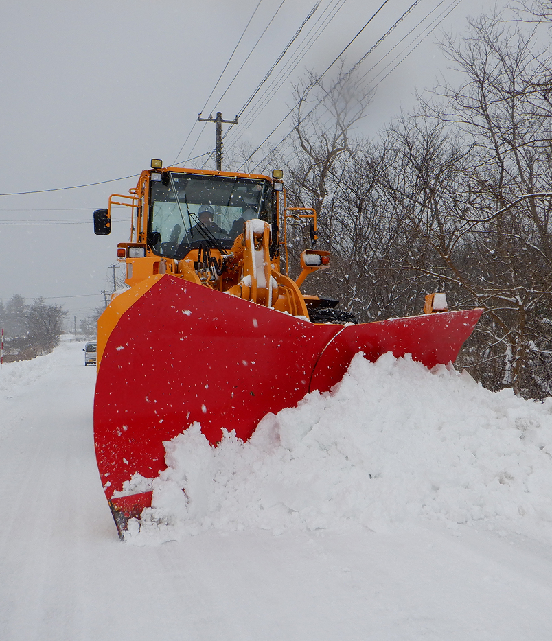 写真：除雪